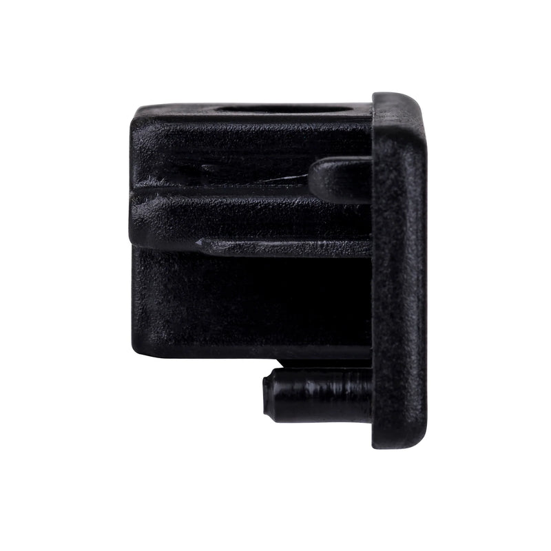 Havit Commercial End Cap to suit Single Circuit Track Accessories Black IP20 - HCP-102100-EC