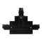 Havit Commercial Three Circuit Recessed Track T-Shape Connector Accessories Black - HCP-102301-TSC