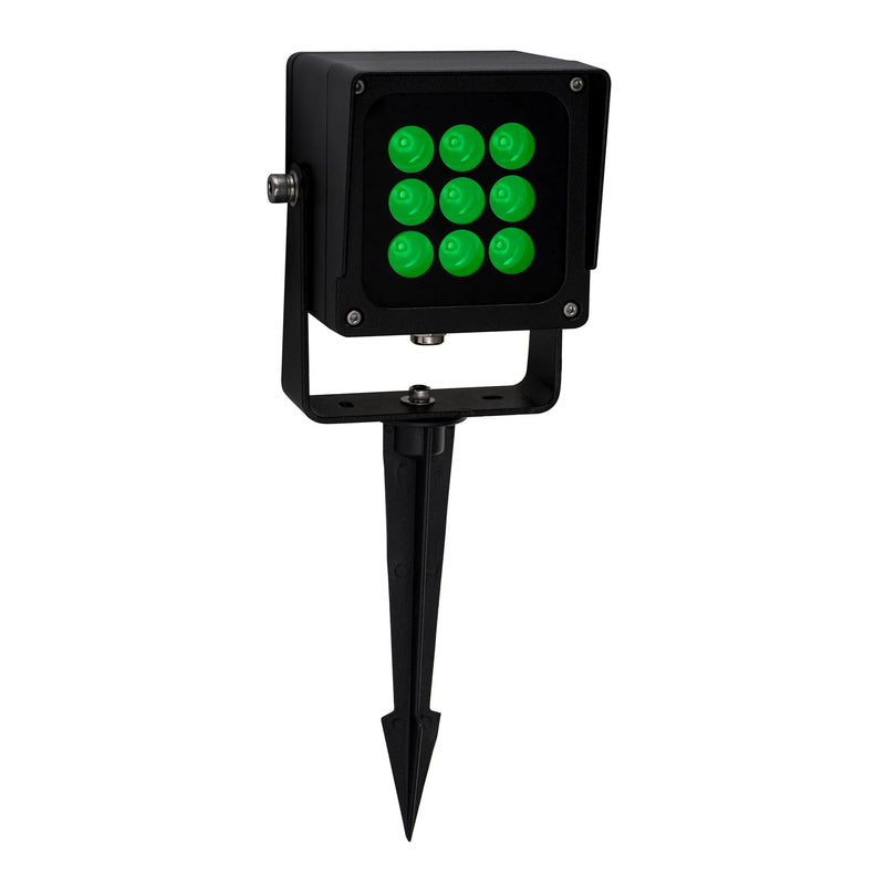 Havit Commercial  WIFI + IR Garden Spike Spot Lights RGBW Black 18W 24V/240V IP67 - HCP-242182