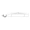 Havit Commercial Aluminium Channel Accessories to suit Wall Washer Lights Black 18W IP20 - HCP-24718-ALU 