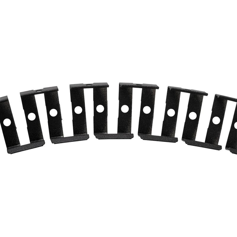 Havit Commercial Bendable Aluminium Channel Accessories to suit Wall Washer Lights Black 18W IP20 - HCP-24718-BEND