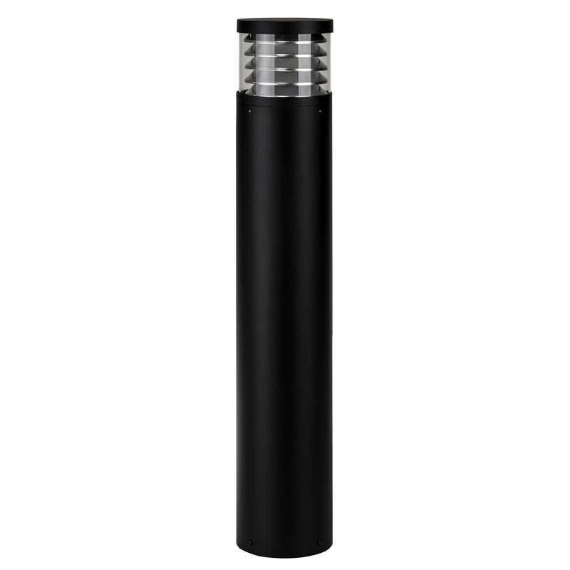 Havit Commercial 1000mm Large Louvred LED Bollards Tri- Black 24W 240V IP65 - HCP-262440