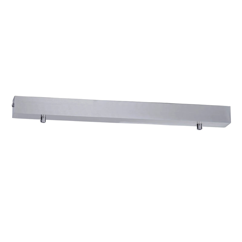 Havit Commercial 500mm Surface Mounted Rectangle Canopy Pendants Satin Chrome IP20 - HCP-484008