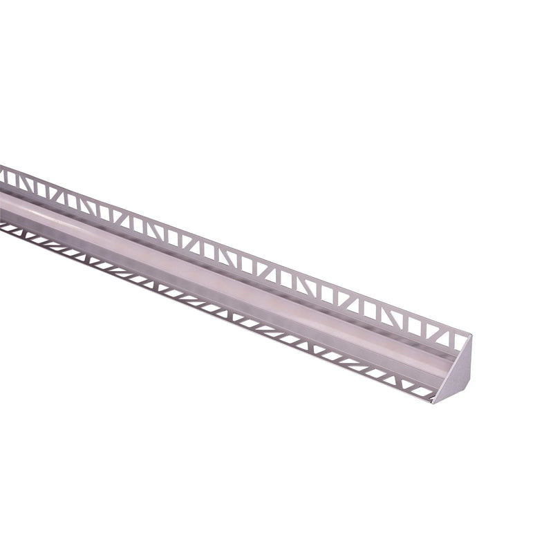 Havit Commercial Corner Gyprock Aluminium Profile 43mm x 43mm Silver IP20 - HCP-4914343