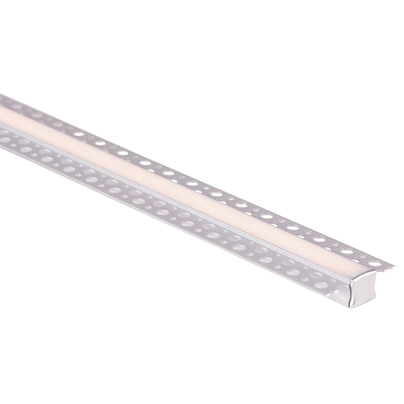 Havit Commercial Square Gyprock Aluminium Profile 50mm x 15mm Silver IP20 - HCP-4915115 