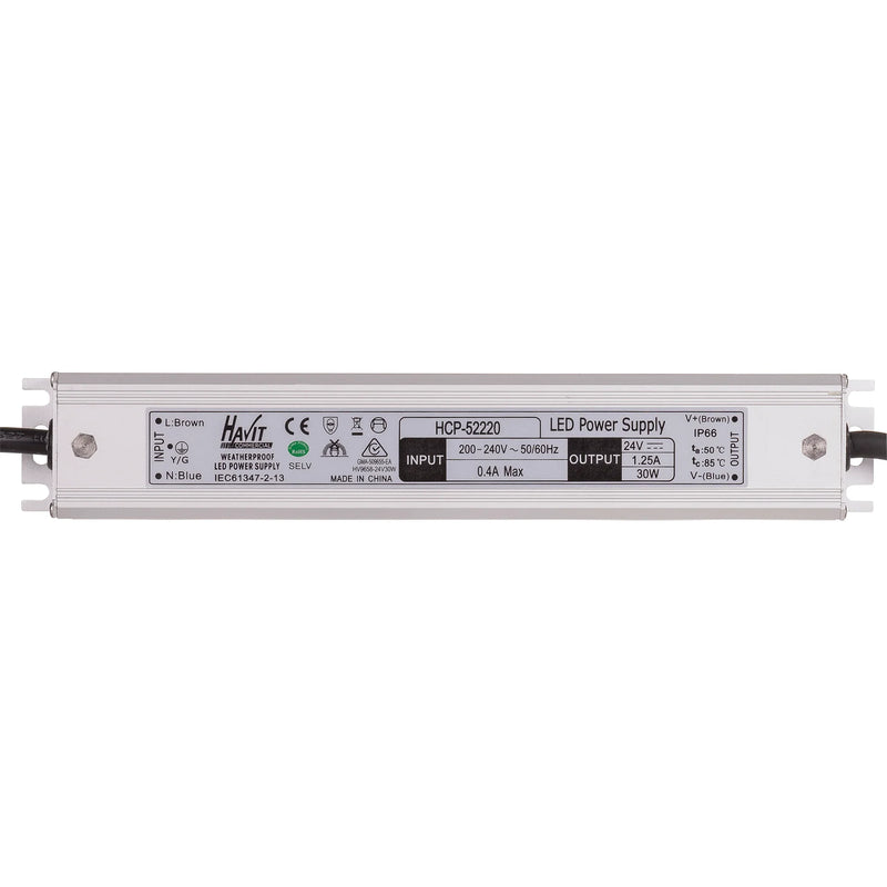 Havit Commercial Weatherproof LED Driver 30W 24V IP66 - HCP-52220