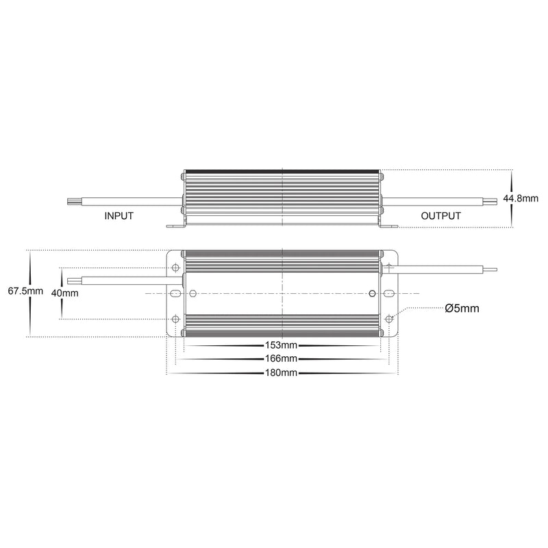 Havit Commercial Weatherproof LED Driver 60W 24V IP66 - HCP-52230  