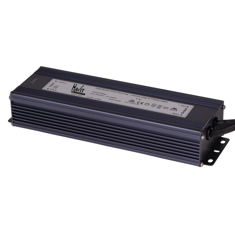 Havit Commercial TRIAC Dimmable LED Driver 200W 24V IP66 - HCP-52261 