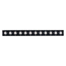 Havit Commercial Triac + 0-1/10v Dimmable Linear Module with Reflector Diffuser Pendants Tri- Black 12W/ 24W/ 48W 240V IP20- HCP-602040