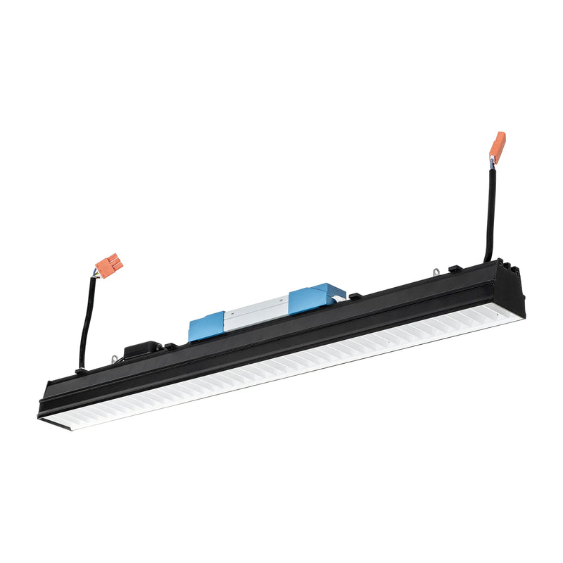 Havit Commercial Triac + 0-1/10v Dimmable Linear Module with Grill Diffuser Pendants Tri- Black 17W/ 34W/ 68W 240V IP20 - HCP-602050 