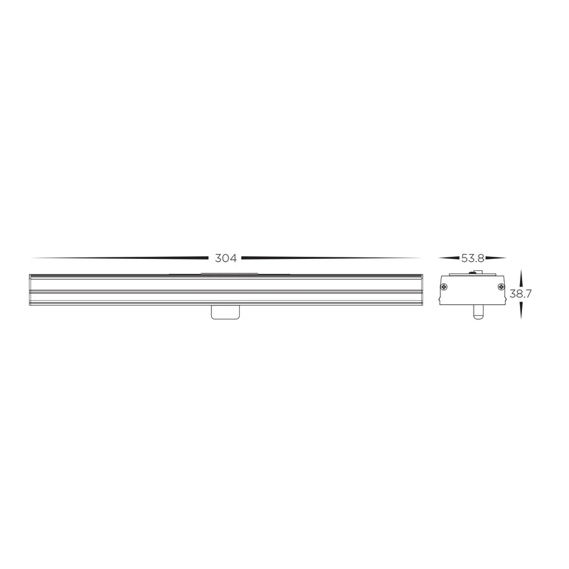 Havit Commercial Microwave Sensor to suit Linear Modules Accessories Black IP20 - HCP-602100-MSENS 