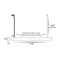 Havit Commercial 1200mm Proline Pendants with Power Feed and Canopy Tri- White 48W 240V IP20 - HCP-693482, HCP-693484 