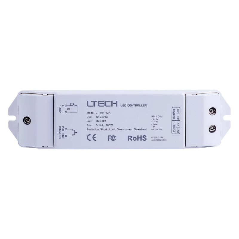 Havit Commercial 0-1/10V Single Colour LED Strip Controller Accessories 24V IP20 - HCP-71211 