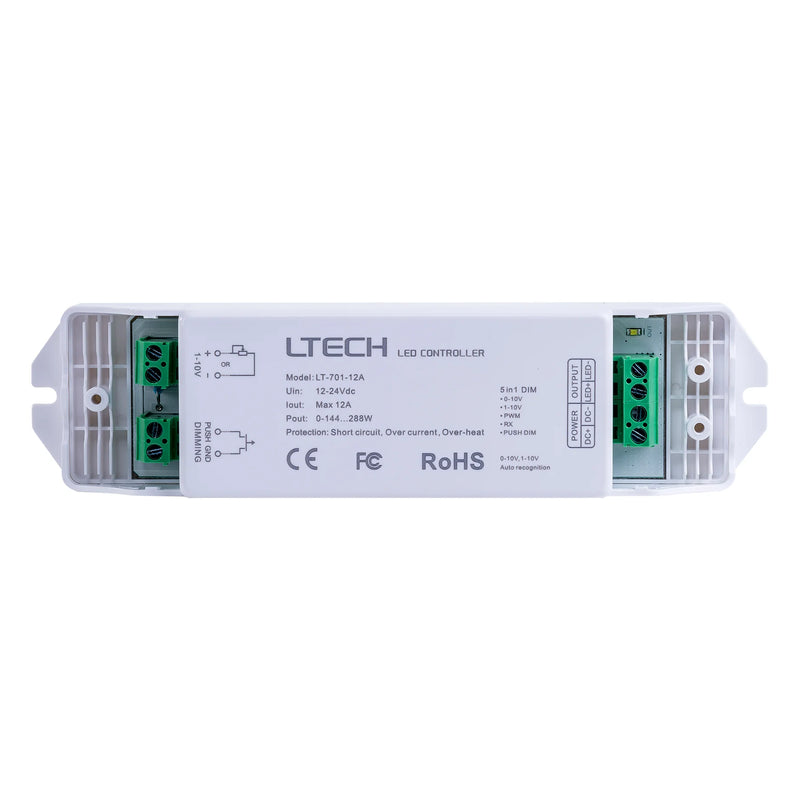 Havit Commercial 0-1/10V Single Colour LED Strip Controller Accessories 24V IP20 - HCP-71211 