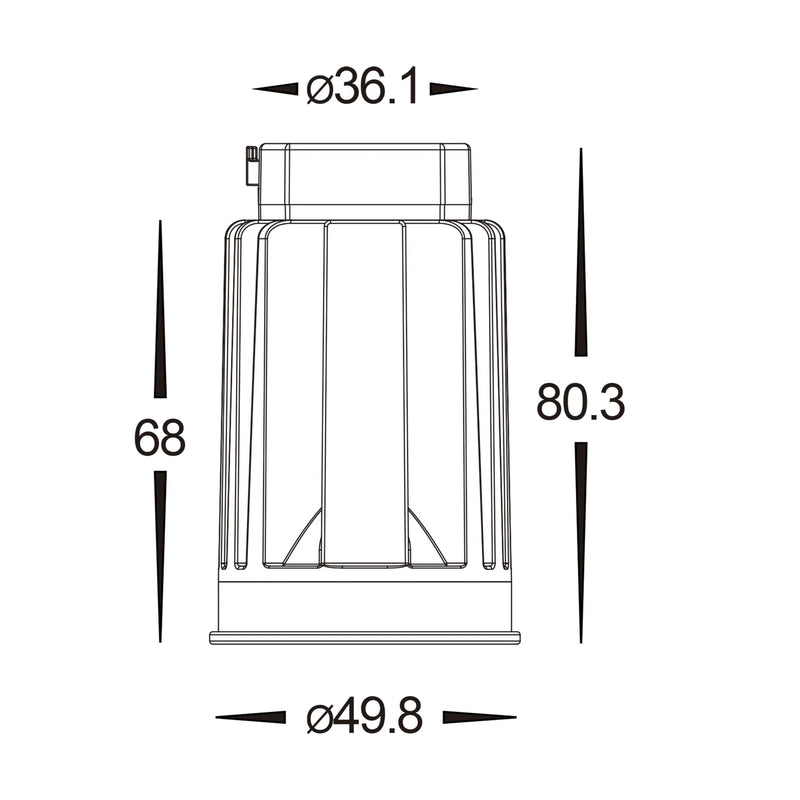 Havit Commercial LED Module and Driver 2700K-5700K Black/ Silver 9W 240V IP44 - HCP-809024, HCP-809044