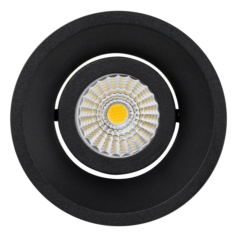 Havit Commercial Deep Tilt Recessed 90mm LED Downlight 2700K-5700K Black 6W 240V IP44 - HCP-81220106