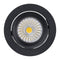 Havit Commercial Round Tilt Recessed 75mm LED Downlight 2700K-5700K Black 17W 240V IP44 - HCP-81220217, HCP-81240217 