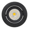 Havit Commercial Round Tilt Recessed 72mm LED Downlight 2700K-5700K Black 9W 240V IP44 - HCP-81220609, HCP-81240609