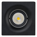 Havit Commercial Square Tilt Recessed 92mm LED Downlight 2700K-5700K Black 6W 240V IP44 - HCP-81220806