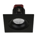 Havit Commercial  Square Tilt Recessed 90mm LED Downlight 2700K-5700K Black 6W 240V IP44 - HCP-81220906