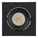 Havit Commercial Square Tilt Recessed 90mm LED Downlight 2700K-5700K Black 13W 240V IP44 - HCP-81220913, HCP-81240913 