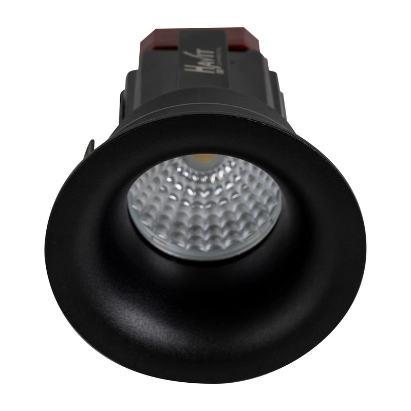 Havit Commercial  Round Fixed Recessed LED Downlight 2700K-5700K Black 6W 240V IP44 - HCP-81221306 