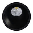 Havit Commercial Round Fixed Recessed Wall Washer 90mm LED Downlight 2700K-5700K Black 6W 240V IP44 - HCP-81221406 