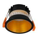 Havit Commercial Fixed Deep with Gold Insert 76mm LED Downlight Tri- Black 9W 240V IP54 - HCP-81241903 