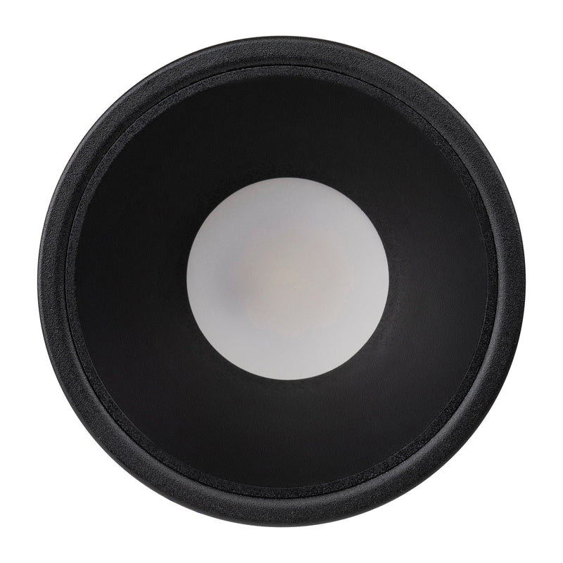 Havit Commercial Dim to Warm Dali with Black Insert Fixed 90mm LED Downlight 1800K-3000K Black 9W 240V IP54 - HCP-81241915