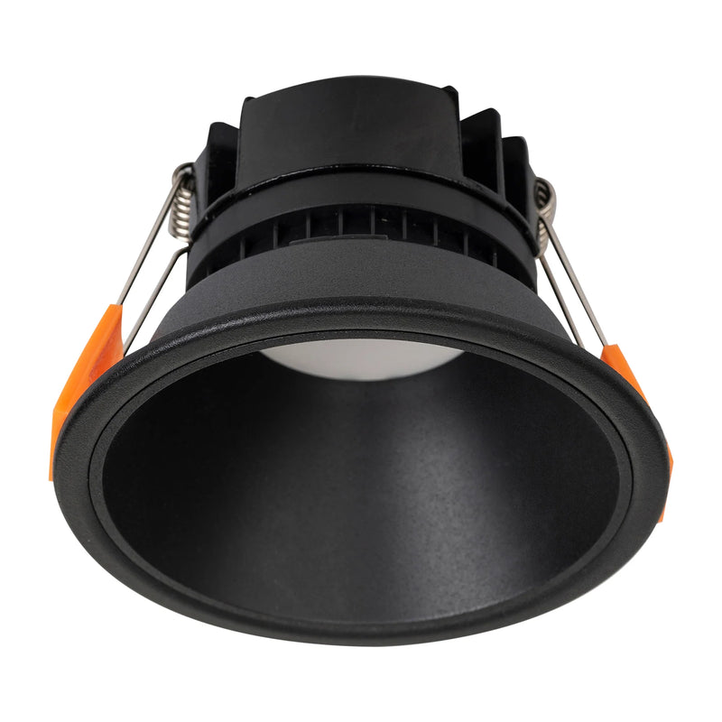 Havit Commercial Dim to Warm Dali with Black Insert Fixed 90mm LED Downlight 1800K-3000K Black 9W 240V IP54 - HCP-81241915