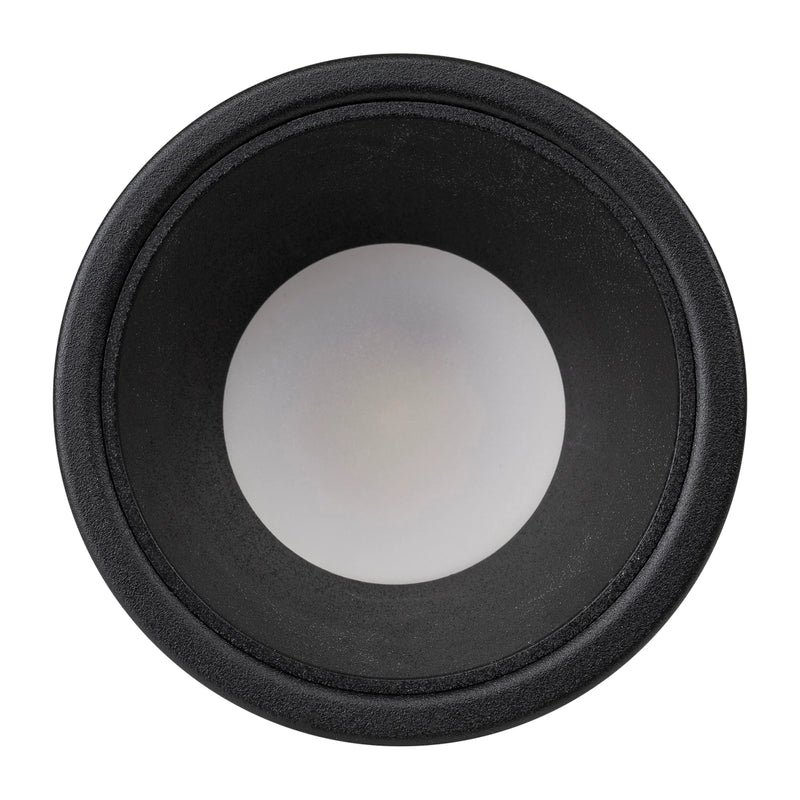 Havit Commercial Dim to Warm Dali with Black Insert Fixed 76mm LED Downlight 1800-3000K Black 9W 240V IP54 - HCP-81241911