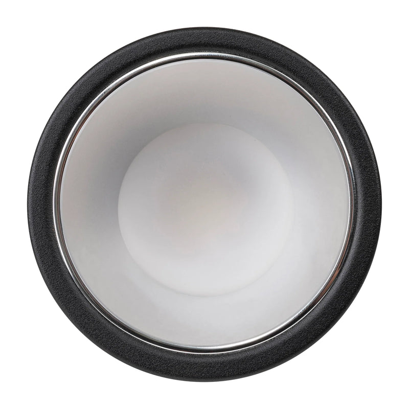 Havit Commercial Dim to Warm Dali with Chrome Insert Fixed 76mm LED Downlight 1800K-3000K Black 9W 240V IP54 - HCP-81241914