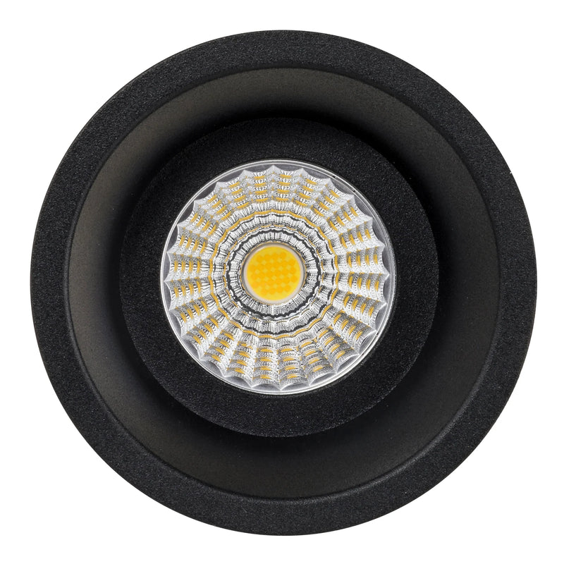 Havit Commercial Round Deep Fixed Dali Tunable Recessed 76mm LED Downlight 2700K-6500K Black 13W 240V IP44 - HCP-81250313