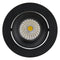 Havit Commercial CRI97+ Recessed Round Tilt Dimmable 90mm LED Downlight 3000K Black 13W 240V IP44 - HCP-81220583, HCP-81240583