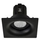 Havit Commercial Square Tilt Dali Tunable Recessed 92mm LED Downlight 2700K-6500K Black 13W 240V IP44 - HCP-81250813