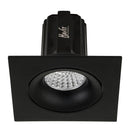 Havit Commercial Square Tilt Dali Tunable Recessed 90mm LED Downlight 2700K-6500K Black 13W 240V IP44 - HCP-81250913