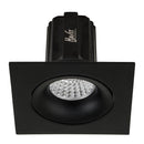 Havit Commercial CRI97+ Recessed Square Tilt Dimmable 90mm LED Downlight 3000K Black 13W 240V IP44 - HCP-81220983, HCP-81240983