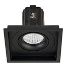 Havit Commercial Square Tilt Dali Tunable Recessed LED Downlight 2700K-6500K Black 13W 240V IP44 - HCP-81251013