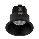 Havit Commercial Round Deep Fixed Recessed 76mm LED Downlight 3000K 4000K Black 7.2W 24V IP44 - HCP-81290337, HCP-81290347