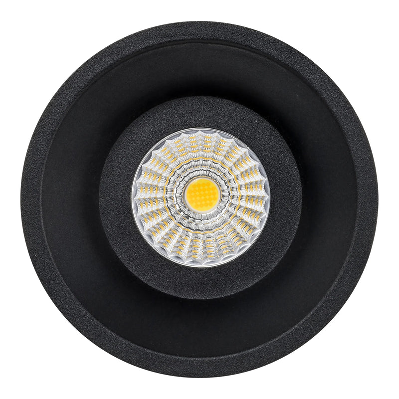 Havit Commercial Round Deep Fixed Recessed 90mm LED Downlight 3000K 4000K Black 7.2W 24V IP44 - HCP-81290437, HCP-81290447