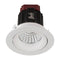 Havit Commercial Round Tilt Recessed 75mm LED Downlight 2700K-5700K White 6W 240V IP44 - HCP-81320206