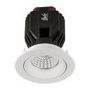 Havit Commercial Round Tilt Recessed 75mm LED Downlight 2700K-5700K White 17W 240V IP44 - HCP-81320217, HCP-81340217