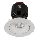 Havit Commercial Round Tilt Recessed 90mm LED Downlight 2700K-5700K White 17W 240V IP44 - HCP-81320517, HCP-81340517