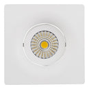 Havit Commercial Square Tilt Recessed 92mm LED Downlight 2700K-5700K White 6W 240V IP44 - HCP-81320806 