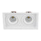 Havit Commercial Square Recessed Tilt  Recessed LED Downlight 2700K-5700K White 2x6W 240V IP44 - HCP-81321106