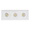 Havit Commercial Square Recessed Tilt Recessed LED Downlight 2700K-5700K White 3x6W 240V IP44 - HCP-81321206