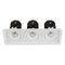 Havit Commercial Square Tilt Recessed LED Downlight 2700K-5700K White 3x17W 240V IP44 - HCP-81321217, HCP-81341217