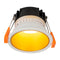 Havit Commercial Fixed Deep with Gold Insert 76mm LED Downlight Tri- White 9W 240V IP54 - HCP-81341903