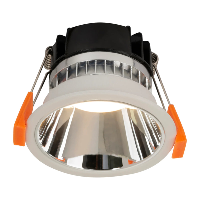 Havit Commercial Fixed Deep with Chrome Insert 76mm LED Downlight Tri- White 9W 240V IP54 - HCP-81341904 