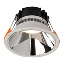 Havit Commercial Fixed Deep with Chrome Insert 90mm LED Downlight Tri- White 9W 240V IP54 - HCP-81341908